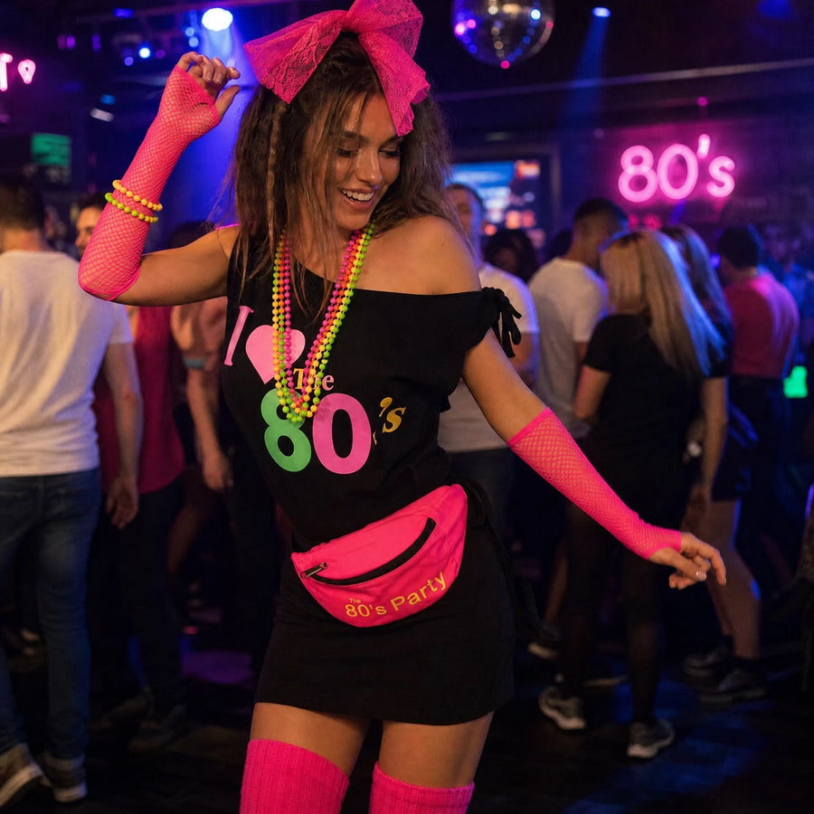 Déguisement Année 80 Femme Jour de Fête - Utilisation GLOBALE