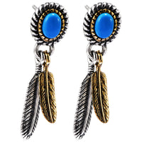 boucles-doreilles-plumes-indiennes-vintage