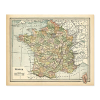 affiche-carte-de-france-vintage