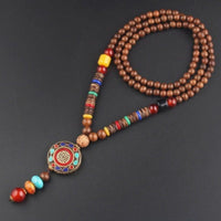 ancien-collier-en-bois-annee-80