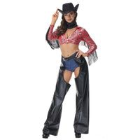 eguisement-disco-femme-avec-chapeau