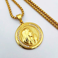 medaille-vierge-vintage