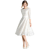 robe-de-mariee-mi-longue-vintage