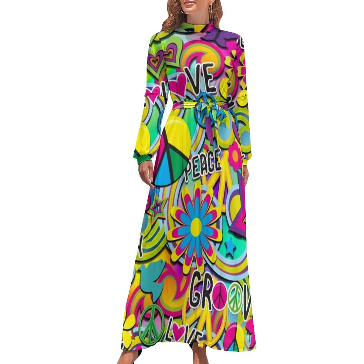Robe Maxi Vintage Années 80