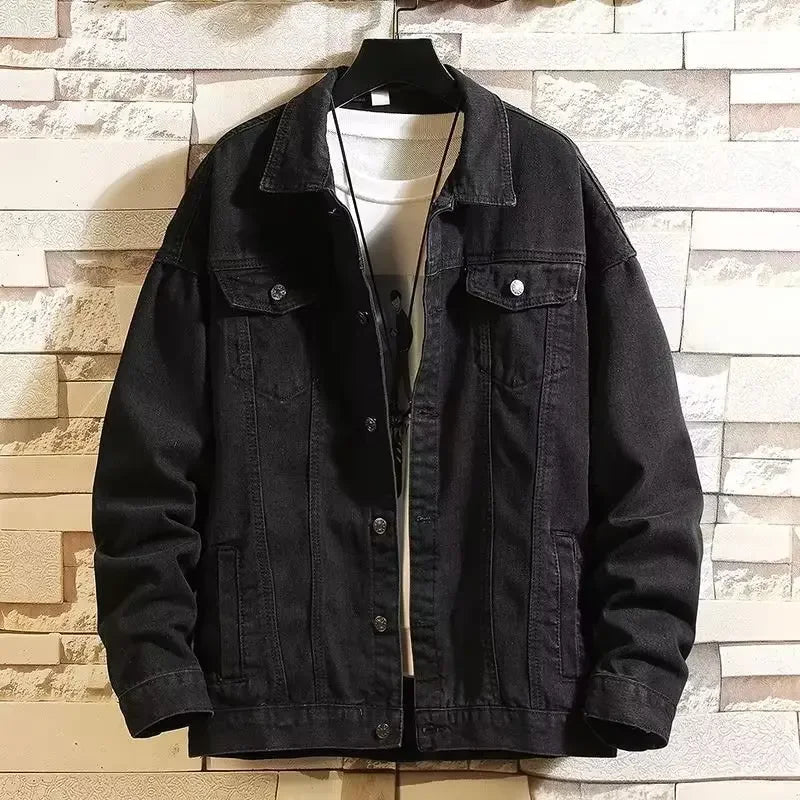 Vintage Bomberjacke mit Totenkopf-Patch