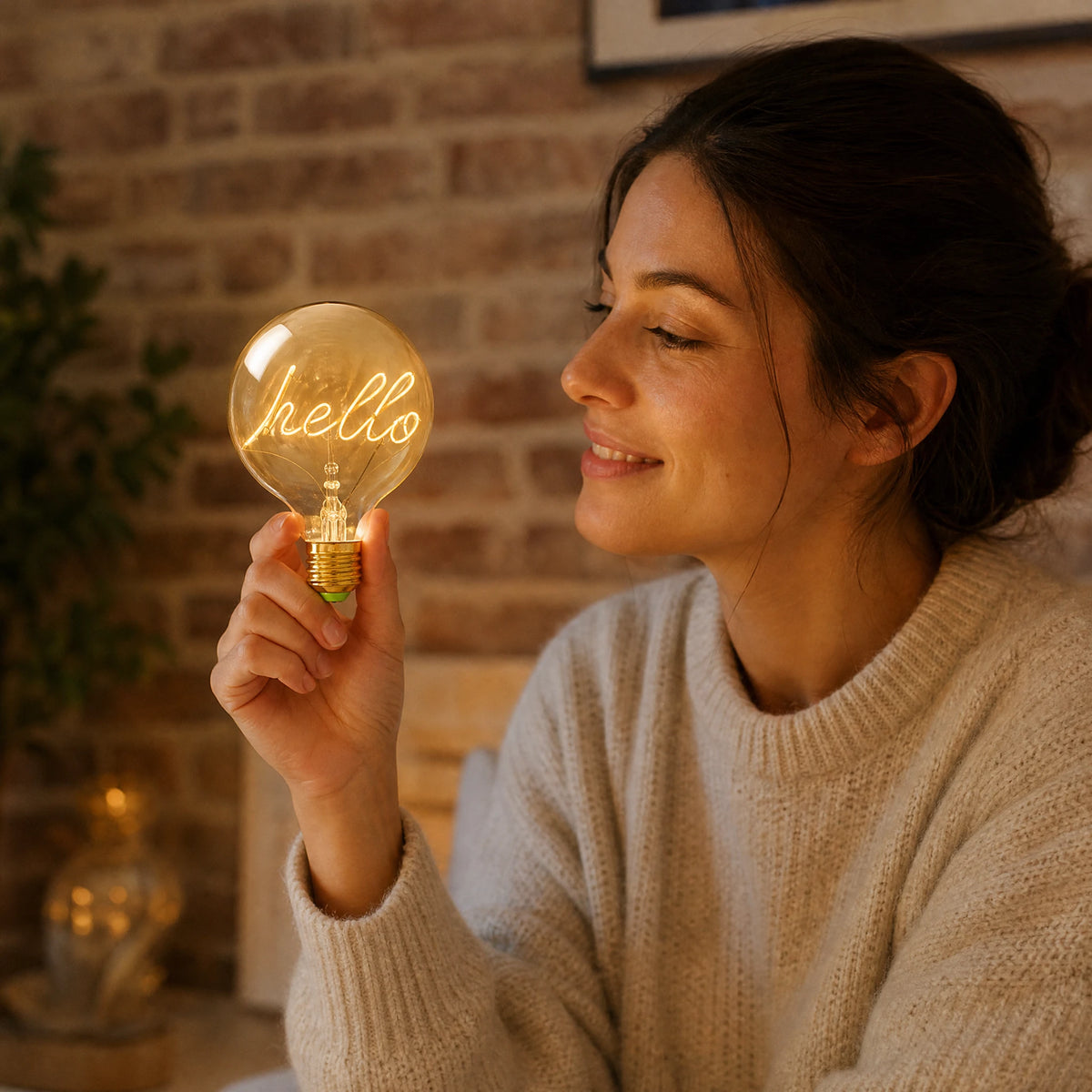 Ampoule Décorative Vintage à Filament Personnalisé - Utilisation GLOBALE