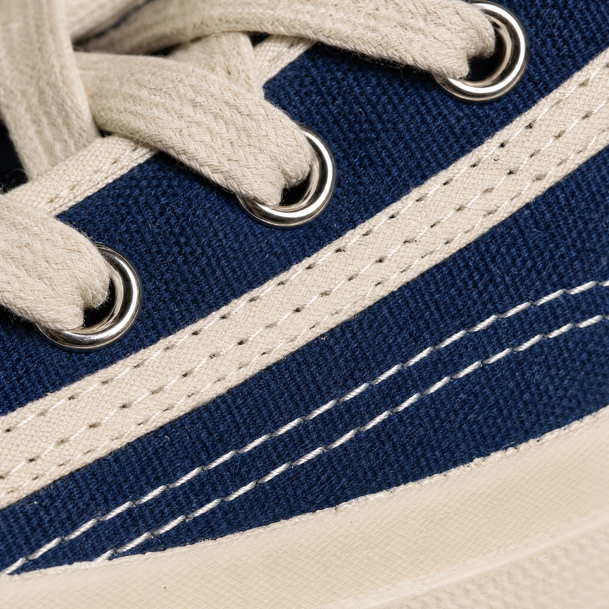 Basket Vintage Année 50 - close-up détail matière