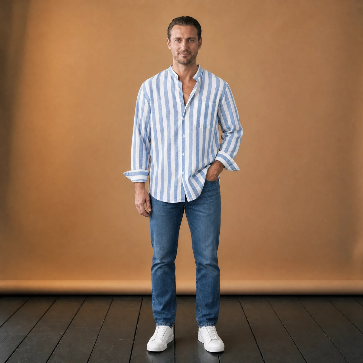 Chemise à manches courtes à rayures vintage - VETEMENT Studio HOMME