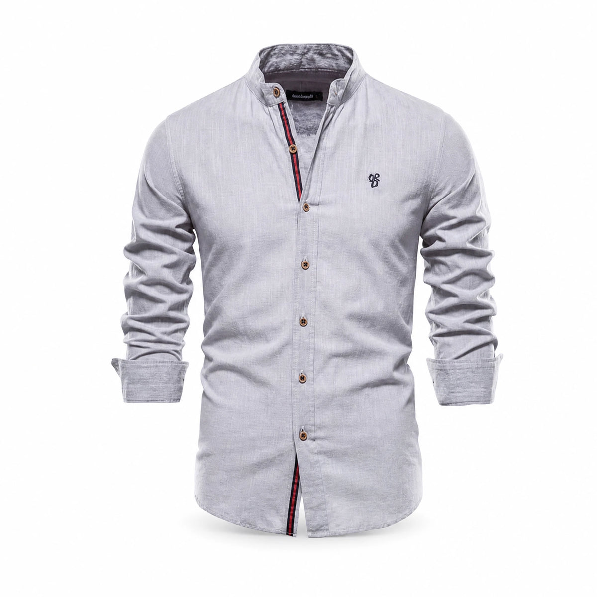 Chemise Coton Lin Homme Vintage - image principale