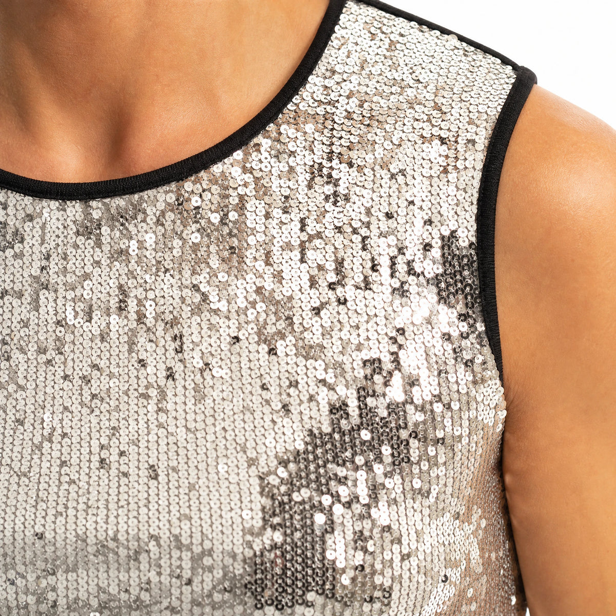 Chemise Disco Homme - close-up détail matière