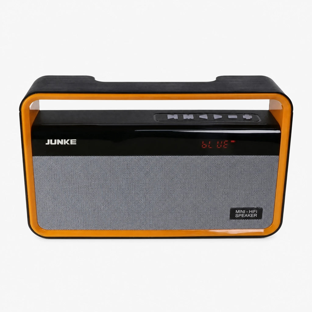 Enceinte Bluetooth Portable Compacte Style Vintage Noir - Noir