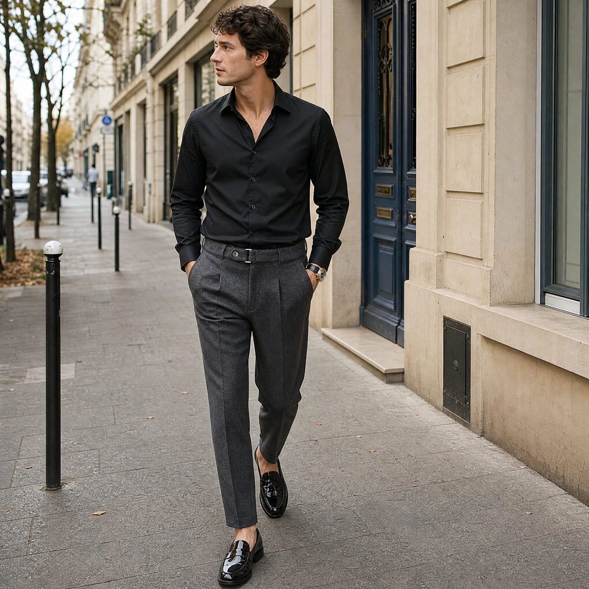 Pantalon à Pince Homme Année 80 - Utilisation GLOBALE