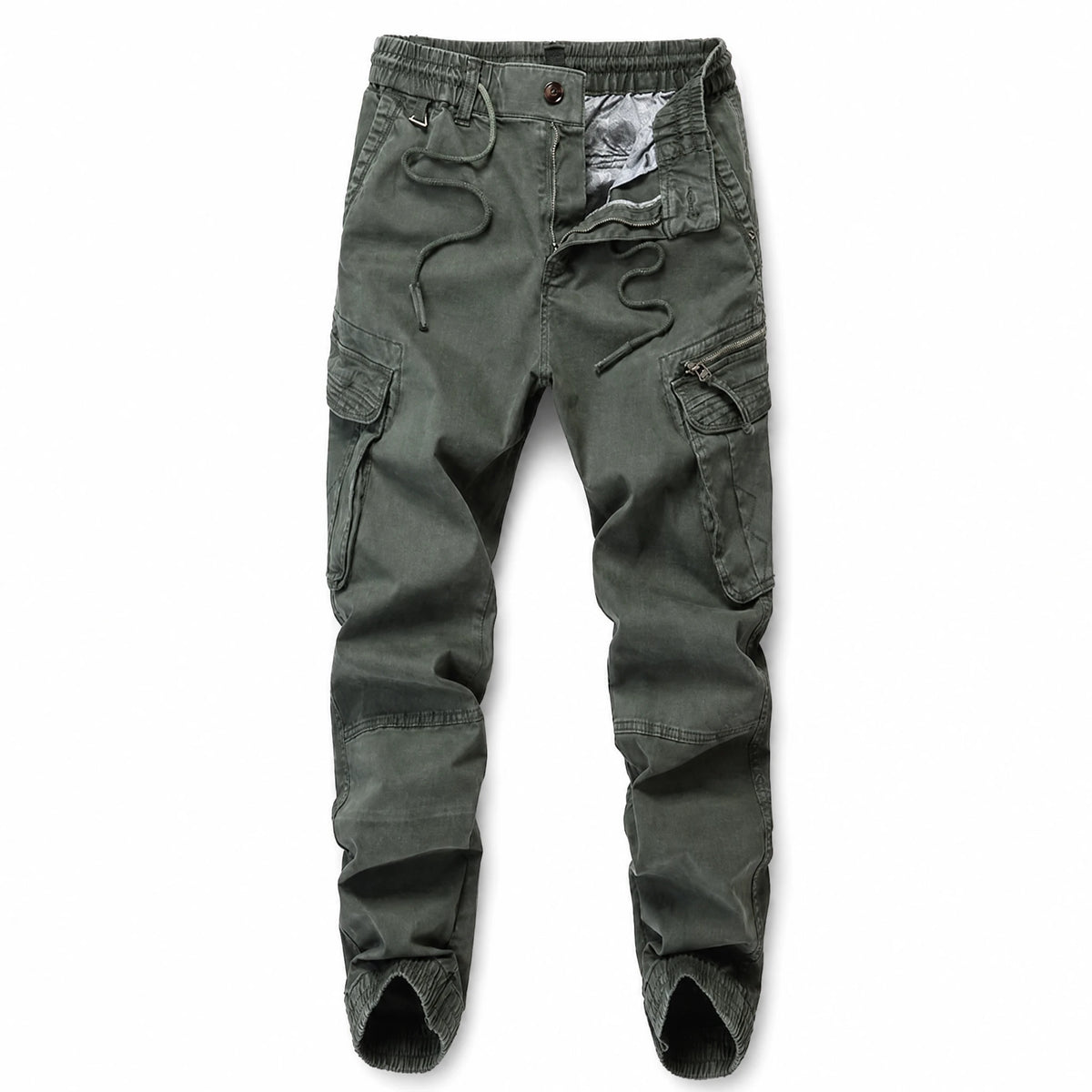 Pantalon cargo vintage taille normale - image principale
