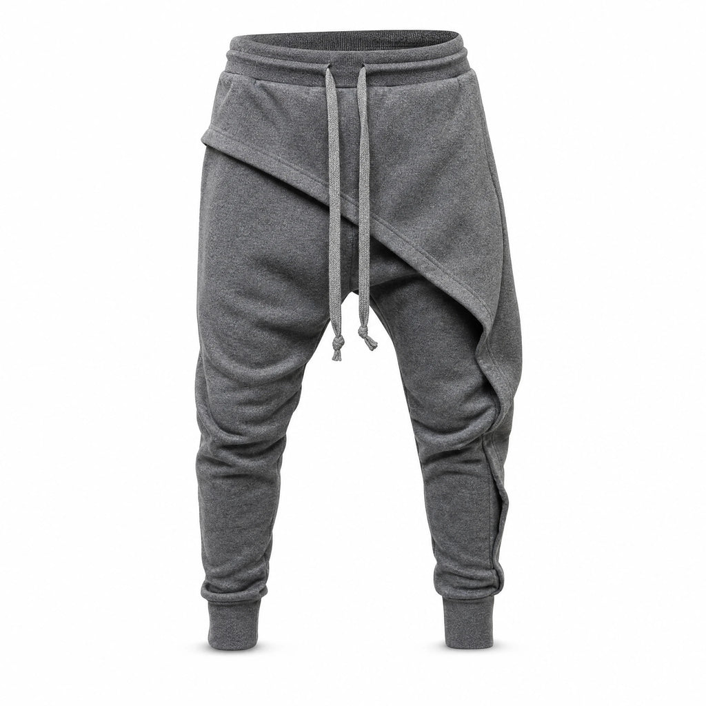 Pantalon décontracté à coutures superposées vintage - image principale