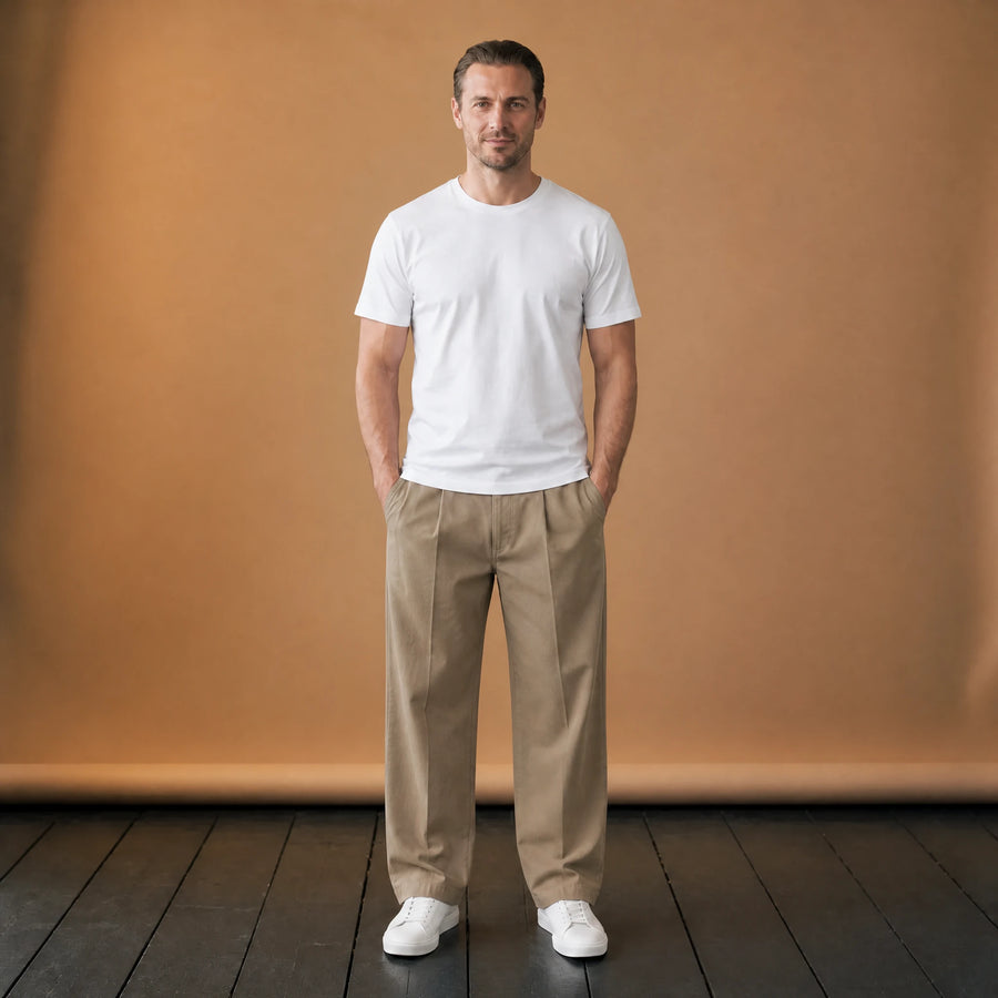 Pantalon vintage homme coupe droite années 30 - VETEMENT Studio HOMME