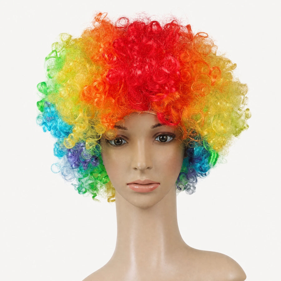 Perruque Afro Couleur Enfant Disco - Couleurs