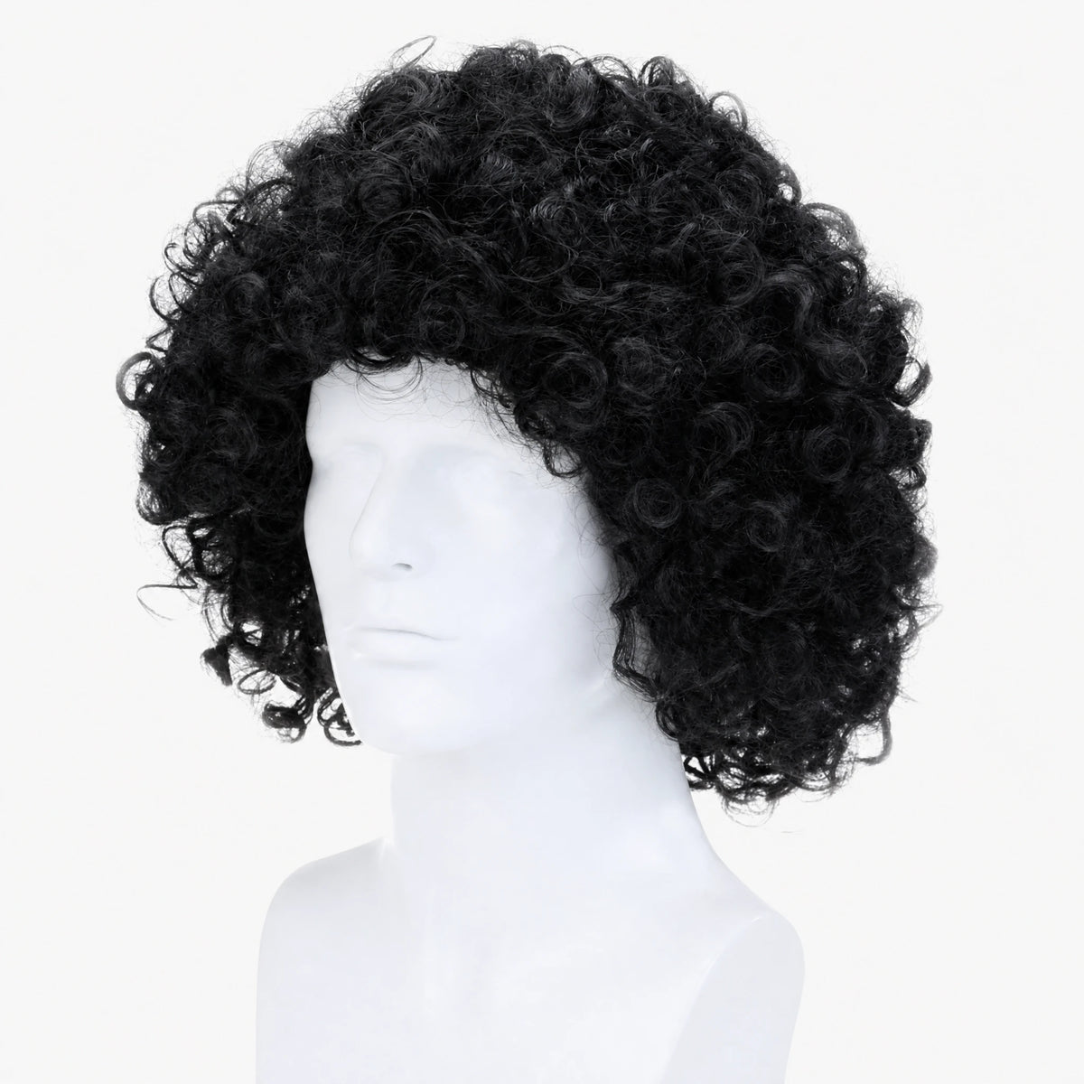 Perruque Afro Couleur Enfant Disco - Noir