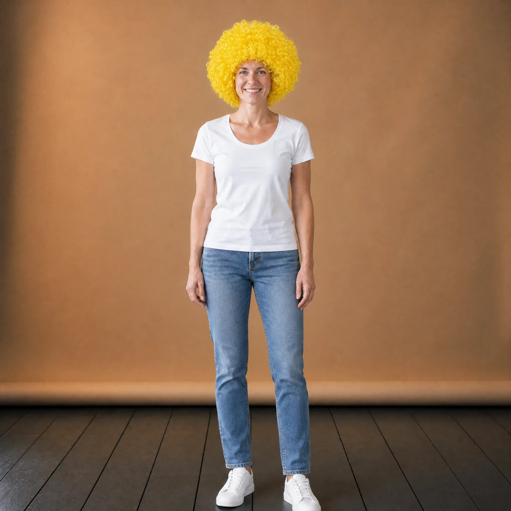 Perruque Afro Couleur Enfant Disco - VETEMENT Studio FEMME