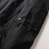 Vintage Bomberjacke mit Totenkopf-Patch