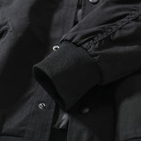 Vintage Bomberjacke mit Totenkopf-Patch