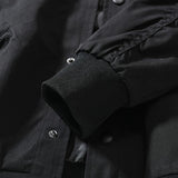 Vintage Bomberjacke mit Totenkopf-Patch