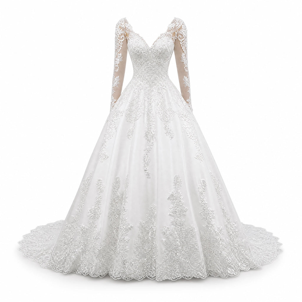 Robe de Mariée Vintage Année 30 - image principale