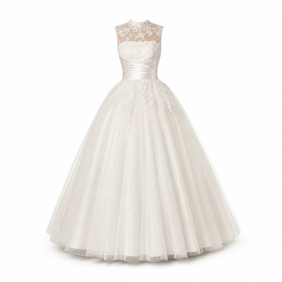 Robe de Mariée Vintage Année 40 - image principale