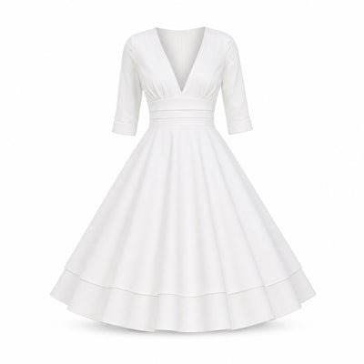 Robe de Mariée Vintage Année 50 - image principale