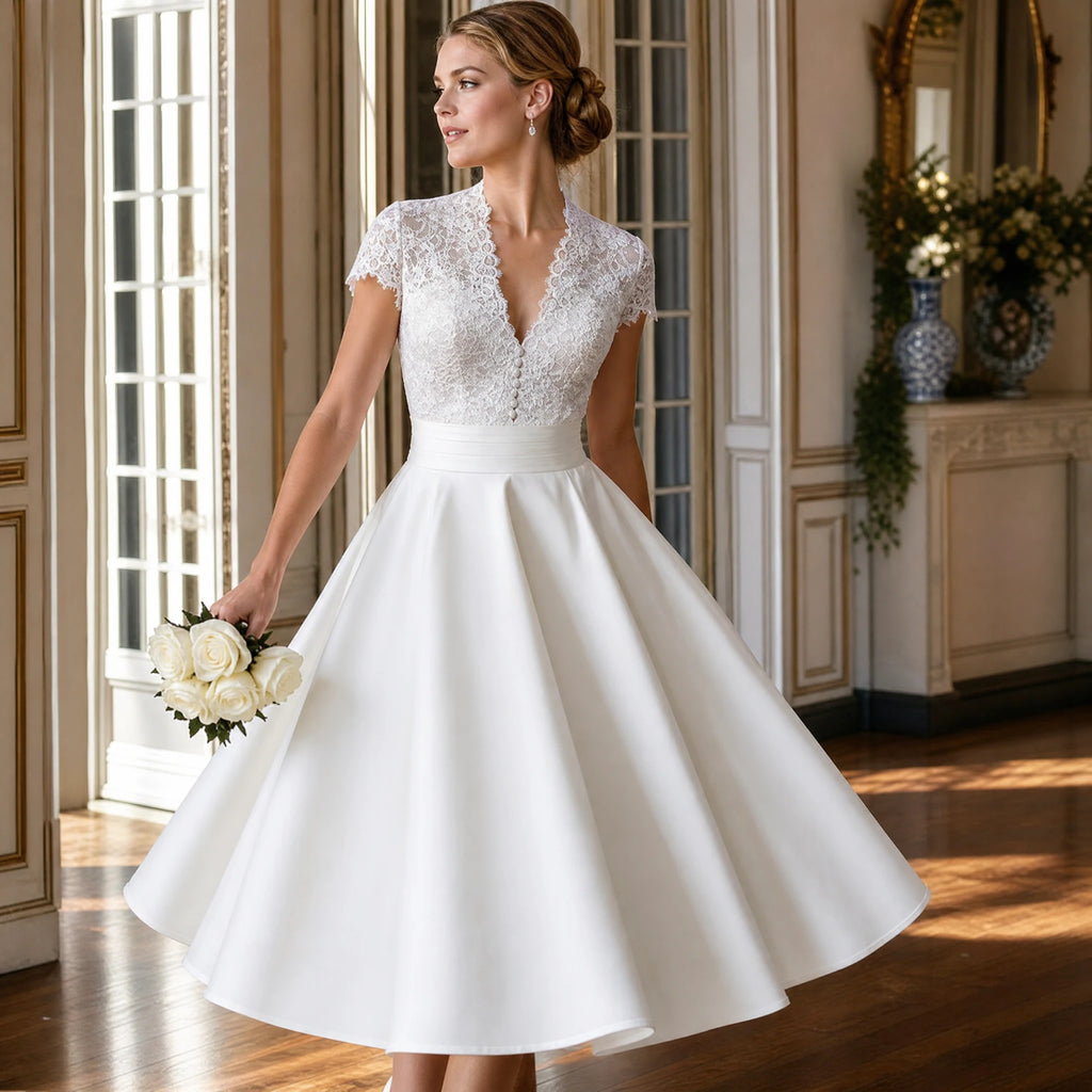 Robe Vintage Dentelle pour Mariage - Utilisation GLOBALE