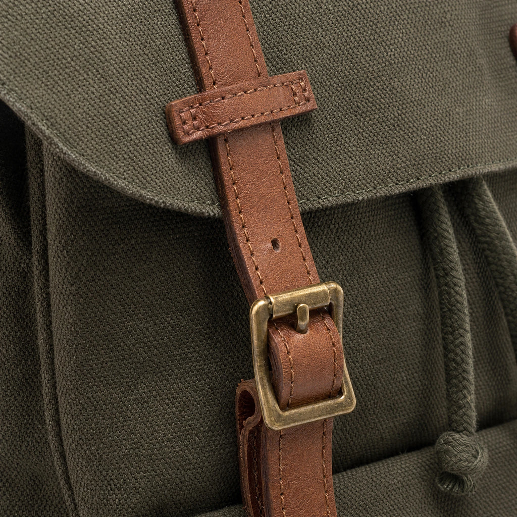 Sac à Dos Vintage Voyage - close-up détail matière