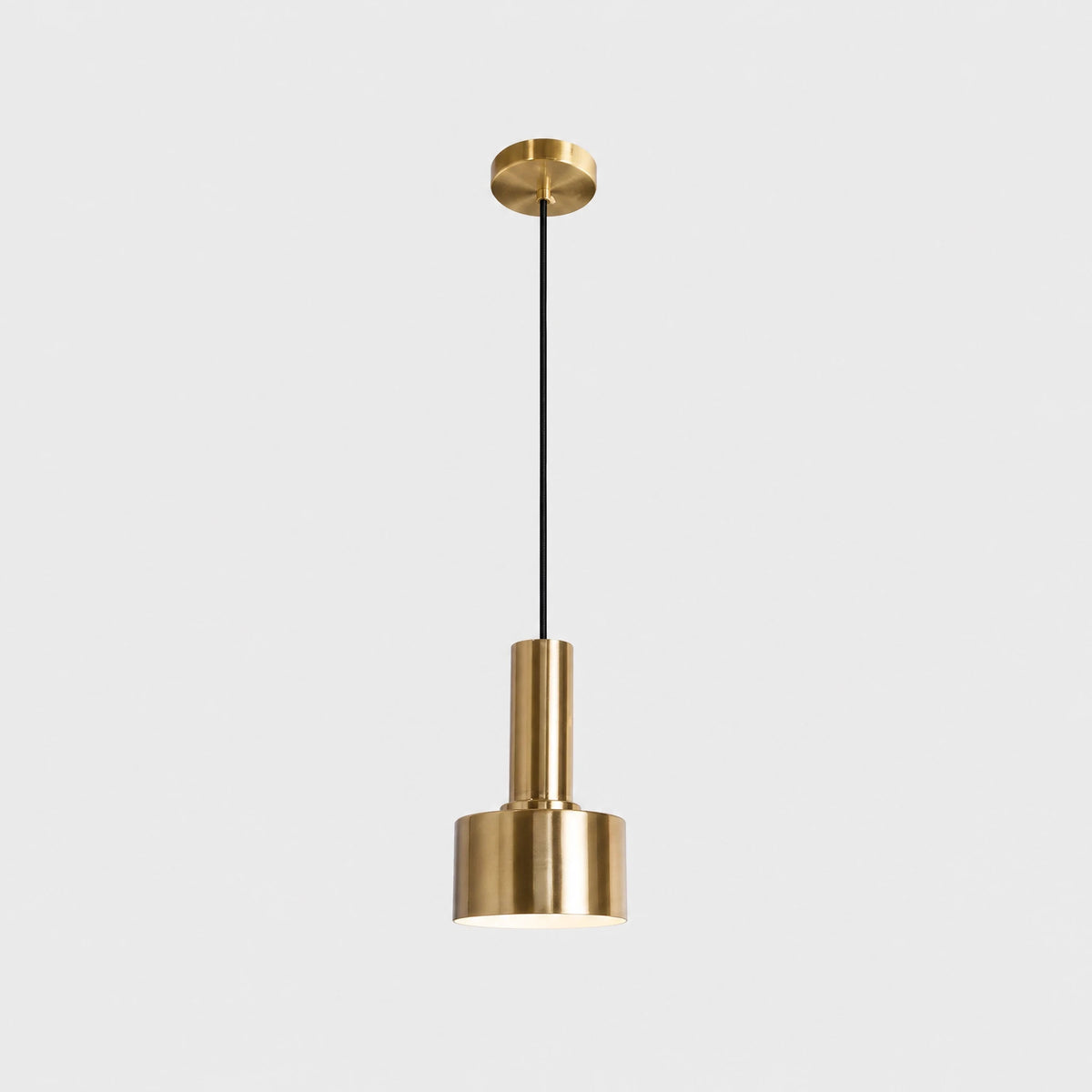 Suspension LED Design Dorée et Noire Réglable - image principale