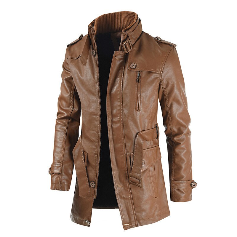 tenue-annee-80-homme-cuir-moustache