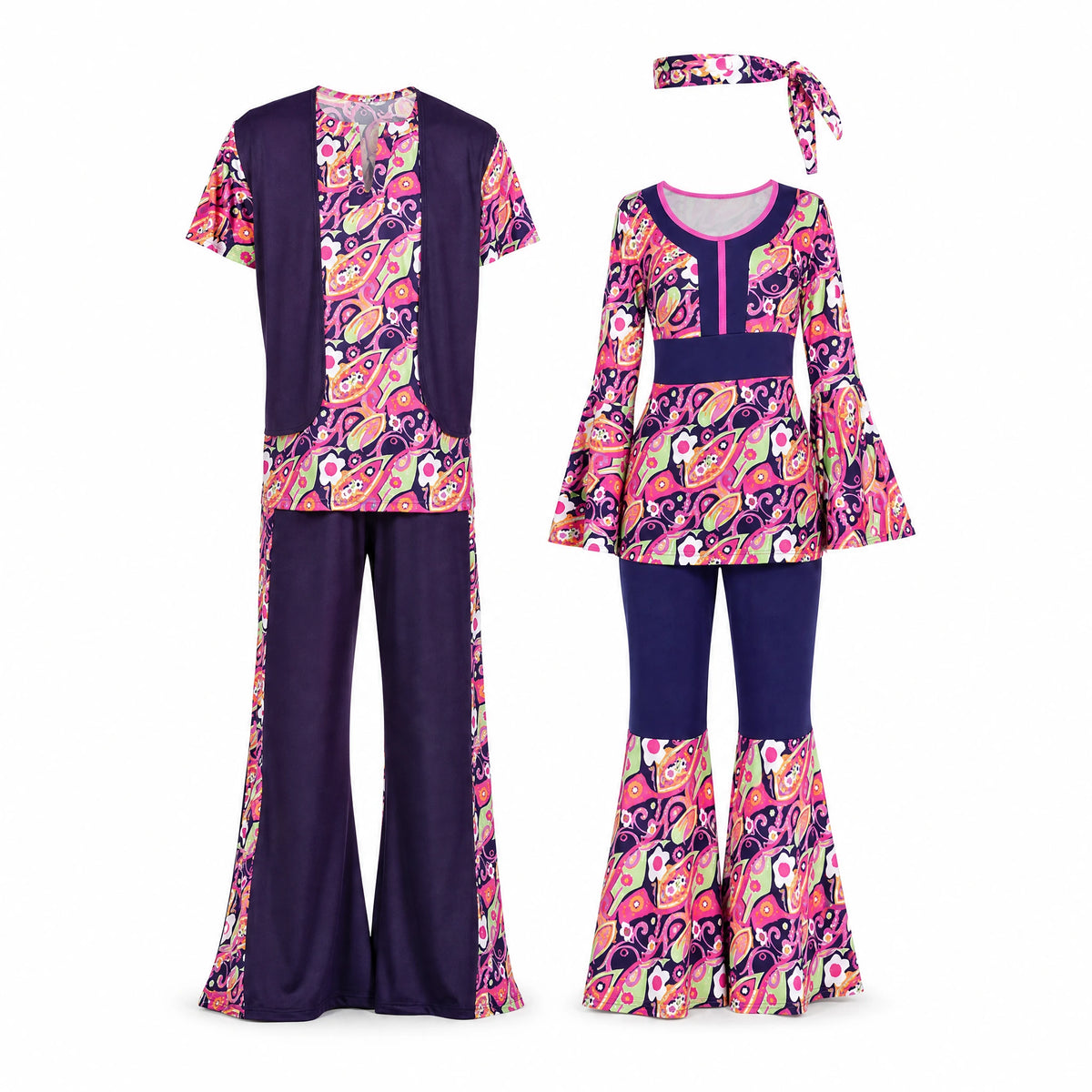Tenue Vestimentaire Couple Année 80 Disco - image principale