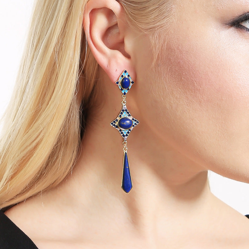 boucles-doreilles-vintage-lapis-lazuli