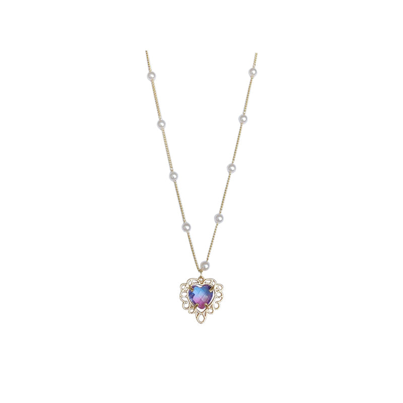 collier-coeur-violet-vintage