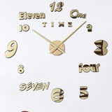 horloge-sticker-mural-creative-vintage