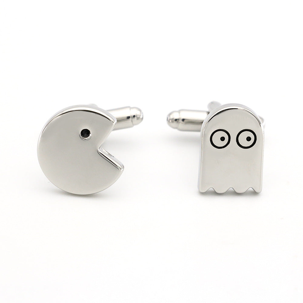 boutons-de-manchette-pacman-vintage