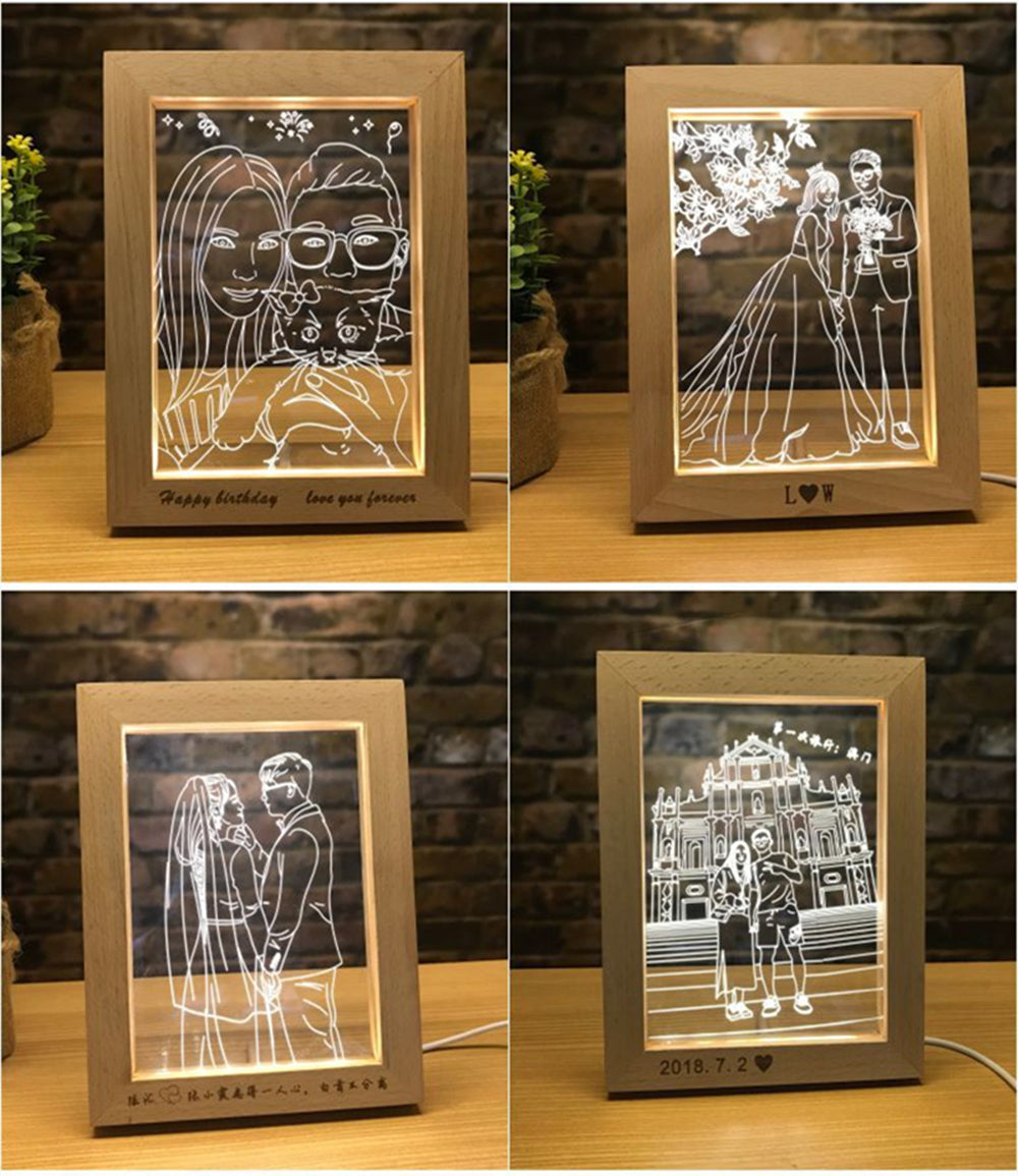 cadre-photo-vintage-en-bois-usb