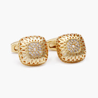 boutons-de-manchette-en-cuivre-avec-diamants-creux-en-or-vintage