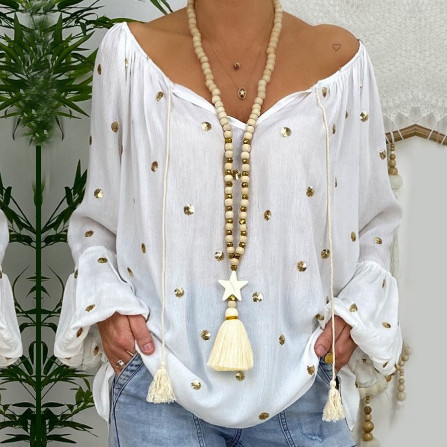 collier-de-perles-en-bois-vintage