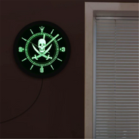 horloge-murale-lumineuse-led