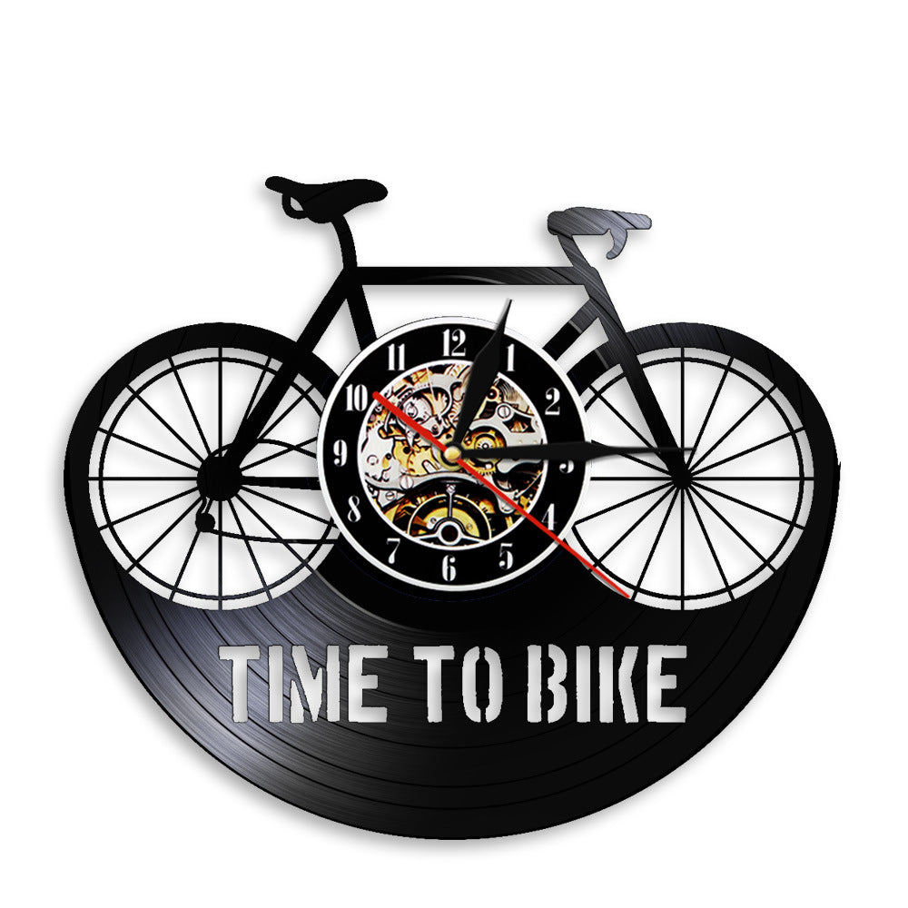 vinyle-horloge-velo-retro-nostalgique