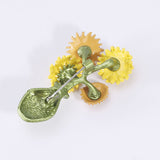 broche-tournesol-vintage