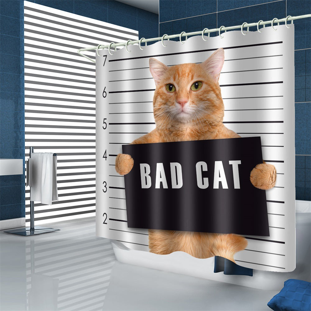 rideau-de-douche-en-polyester-impermeable