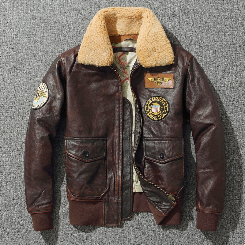 blouson-cuir-aviateur-vintage