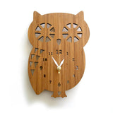 horloge-murale-hibou-vintage