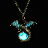 collier-dragon-volant-vintage-brillant