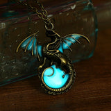 collier-dragon-volant-vintage-brillant