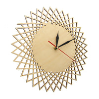 Horloge Vintage Graphique Abstraite 