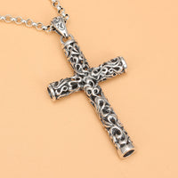 collier-pendentif-croix-vintage